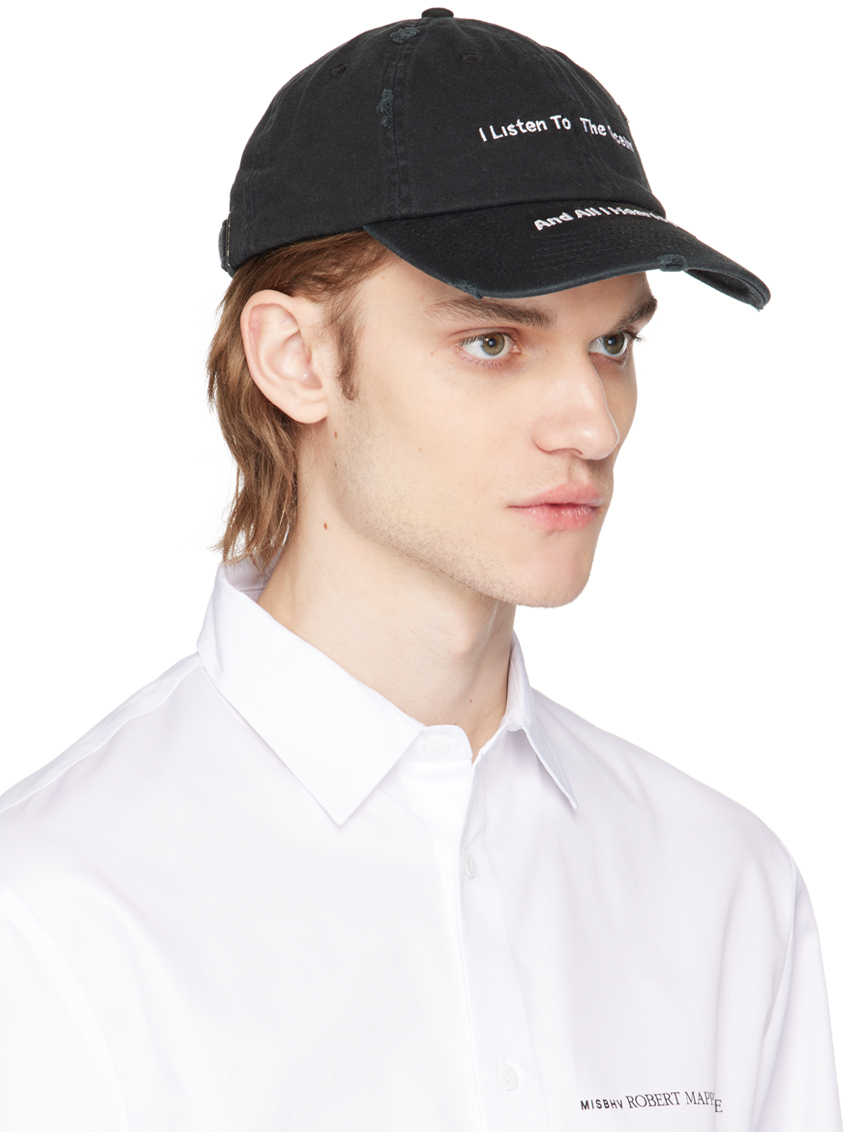 MISBHV Black 'Ocean' Cap MISBHV