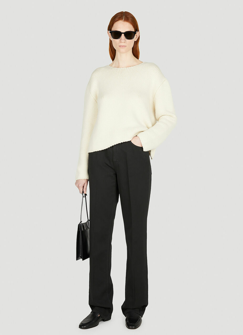 The Row - Carlton Pants in Black The Row