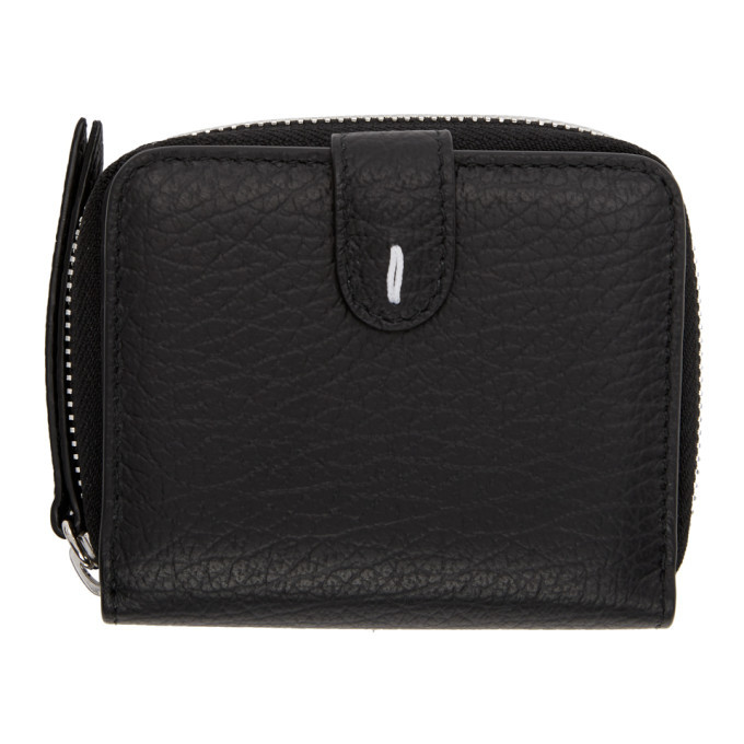 Maison Margiela Black Square ZipAround Wallet Maison Margiela