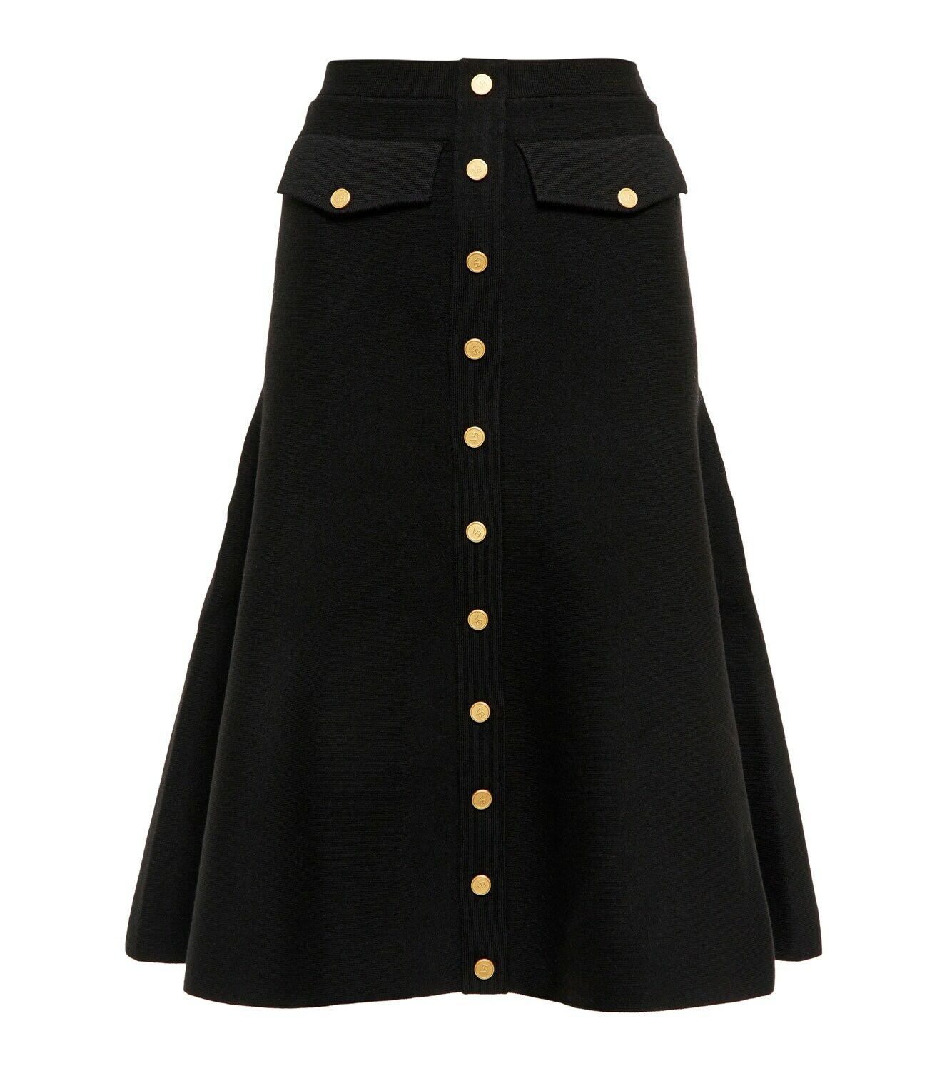 Victoria Beckham - Wool-blend midi skirt Victoria Beckham