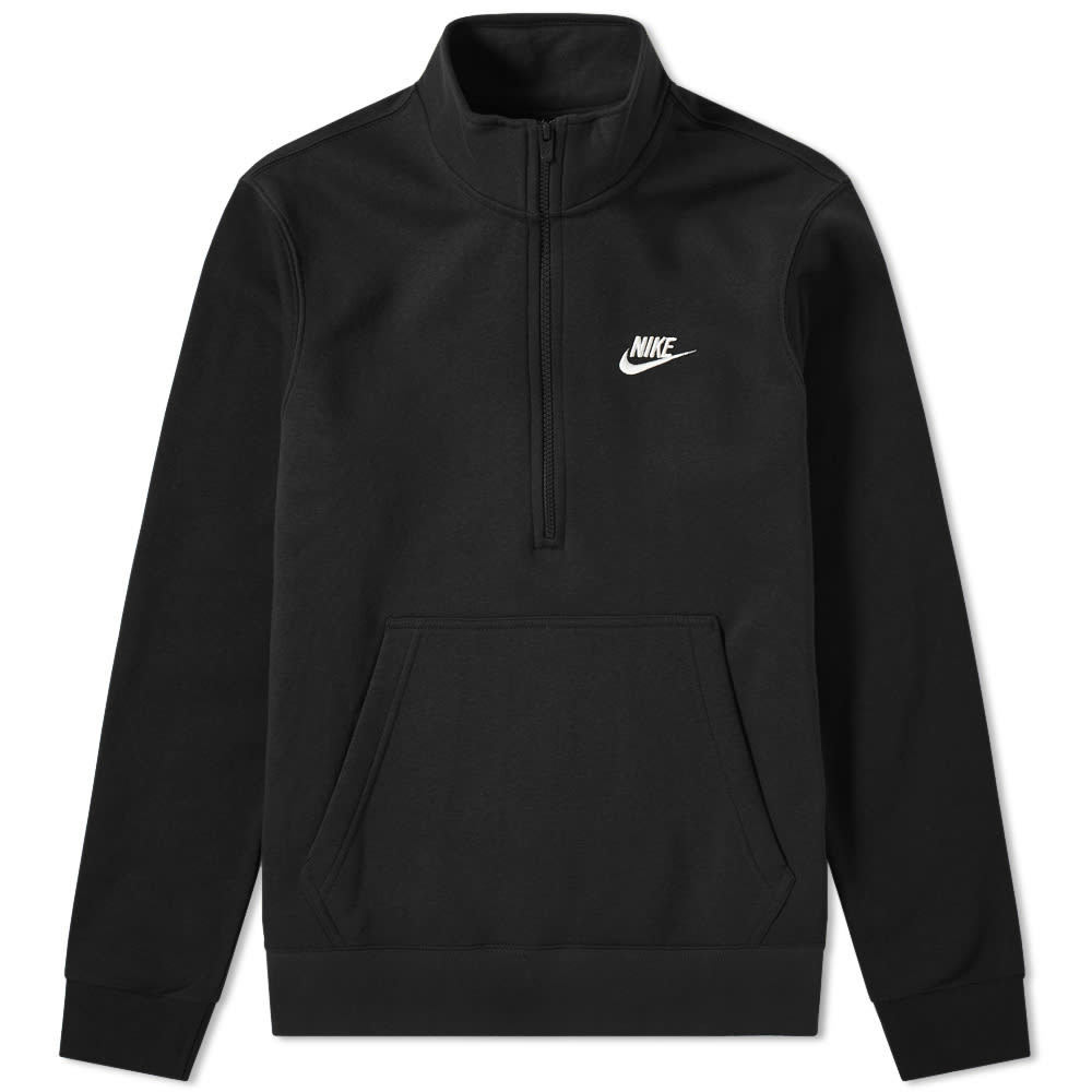 nike club half zip