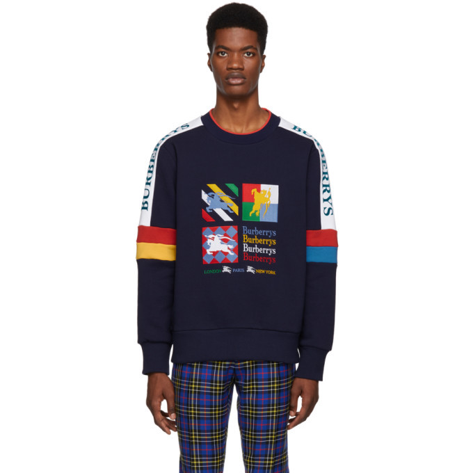 Burberry Multicolor Embroidered Archive 