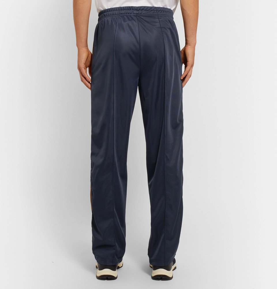 Our Legacy - Striped Satin Sweatpants - Men - Navy Our Legacy