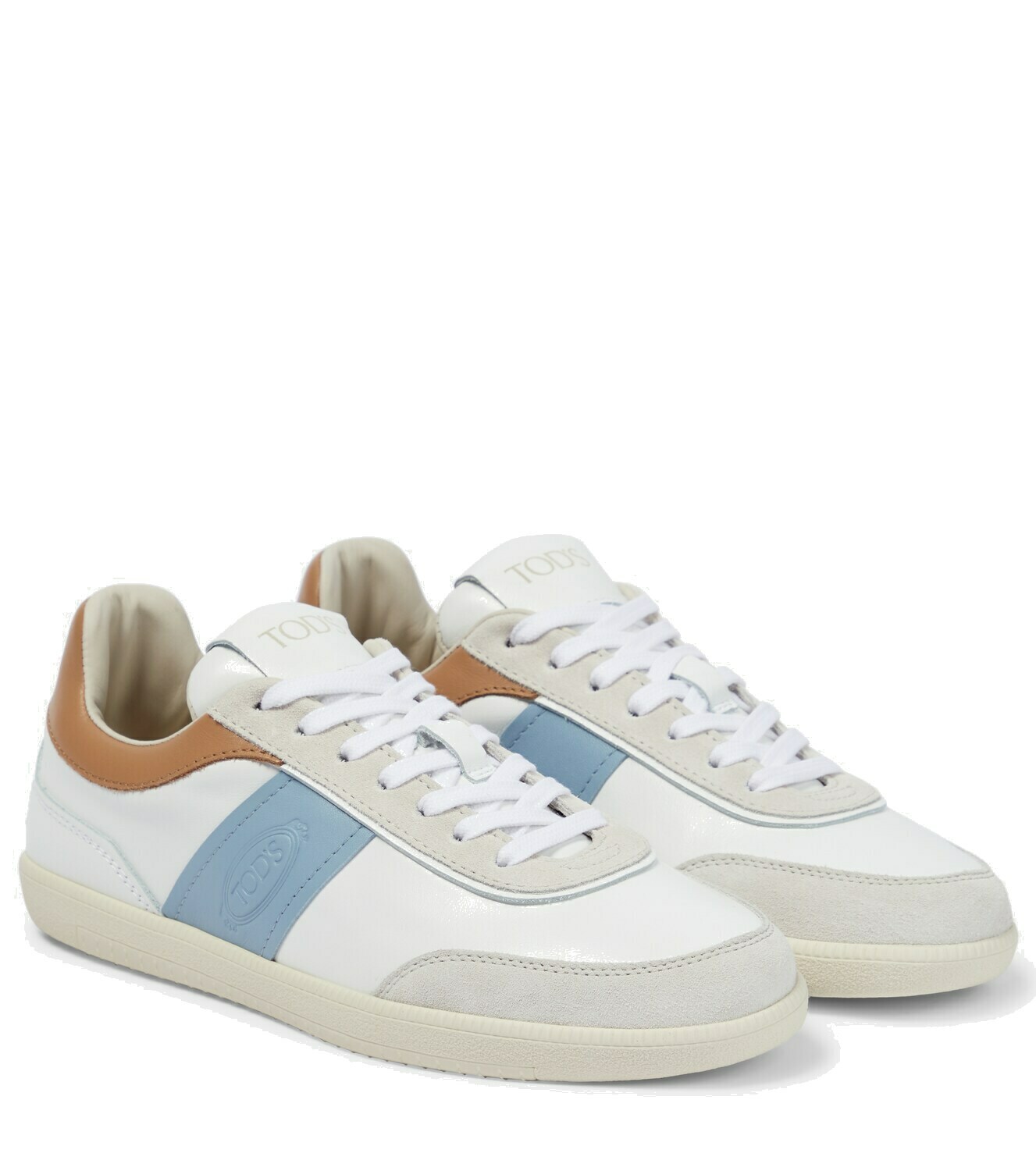 Tod's - Tabs leather and suede sneakers Tod's