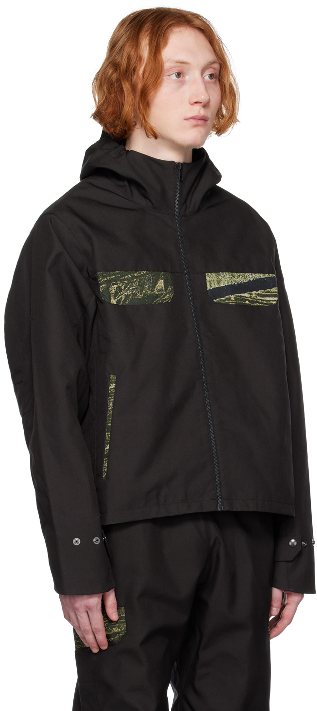 Olly Shinder Black Reverse Welded Jacket