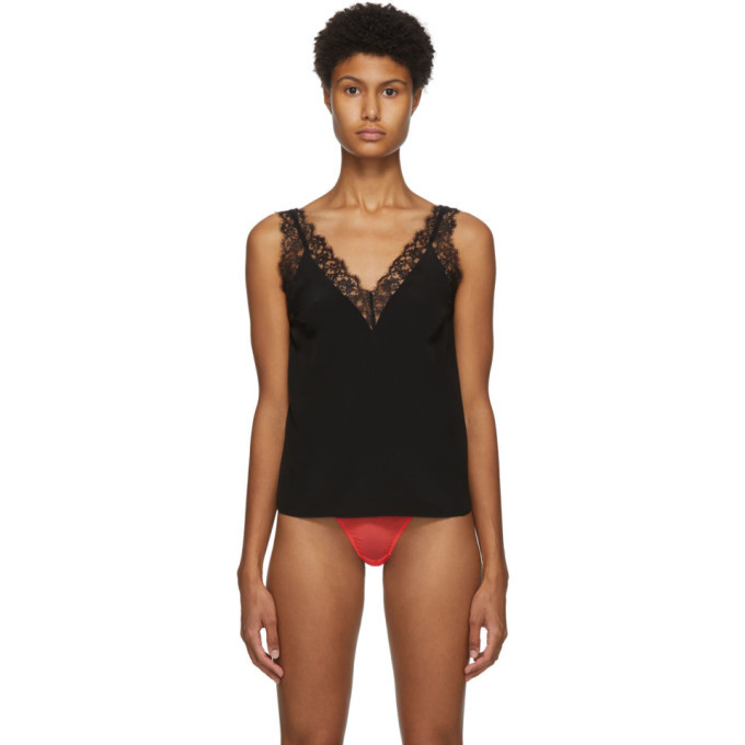 Fleur du Mal Black Margo Camisole Fleur du Mal
