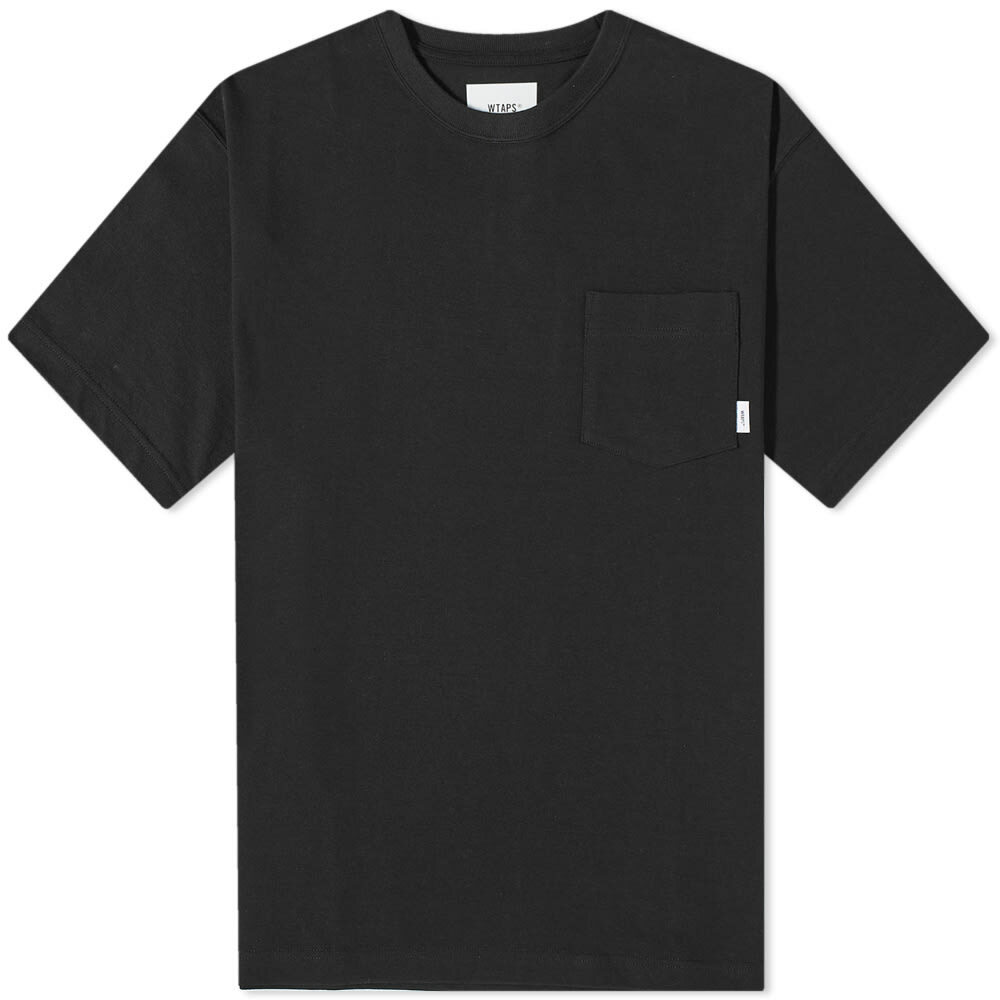 WTAPS Men's All 01 Pocket T-Shirt in Black WTAPS