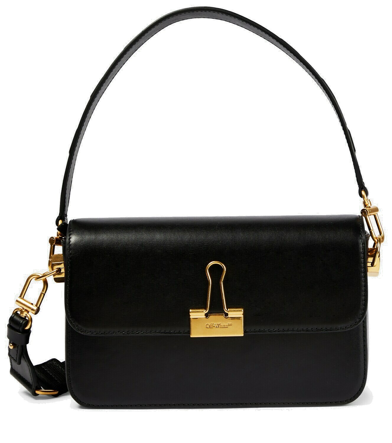 OffWhite Plain Binder M leather shoulder bag OffWhite