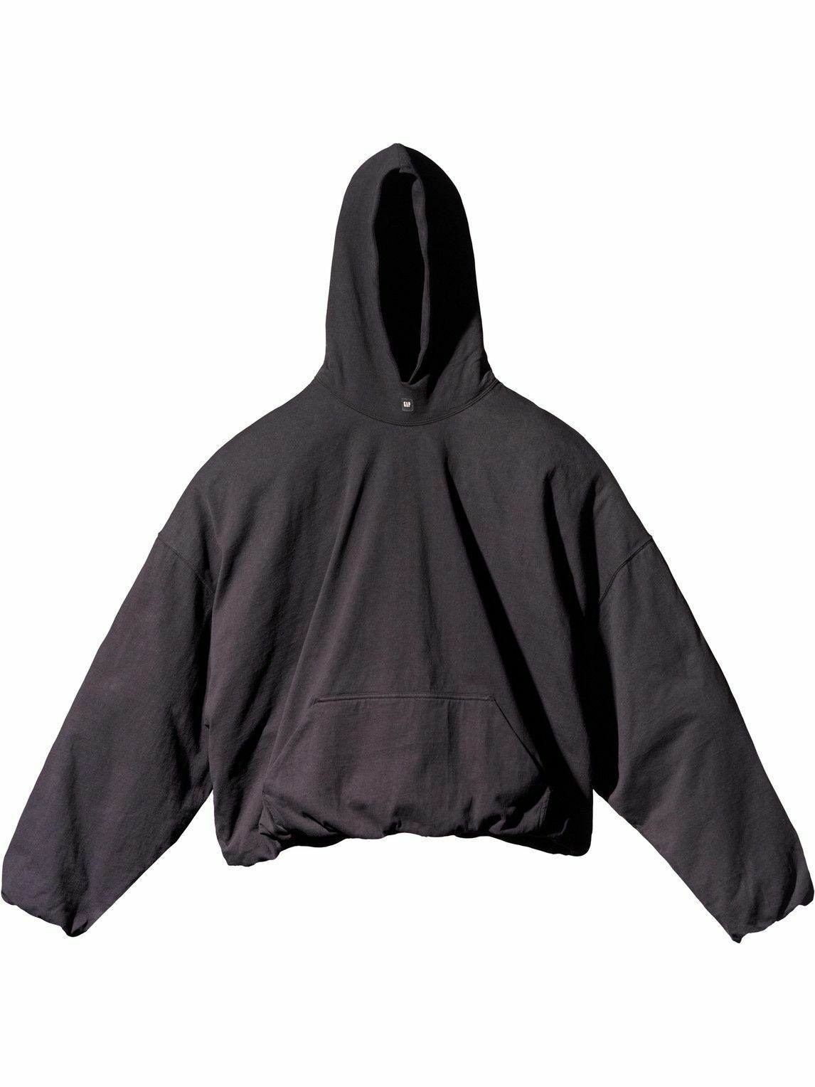 YEEZY GAP ENGINEERED BY BALENCIAGA - Padded Cotton-Jersey Hoodie - Black