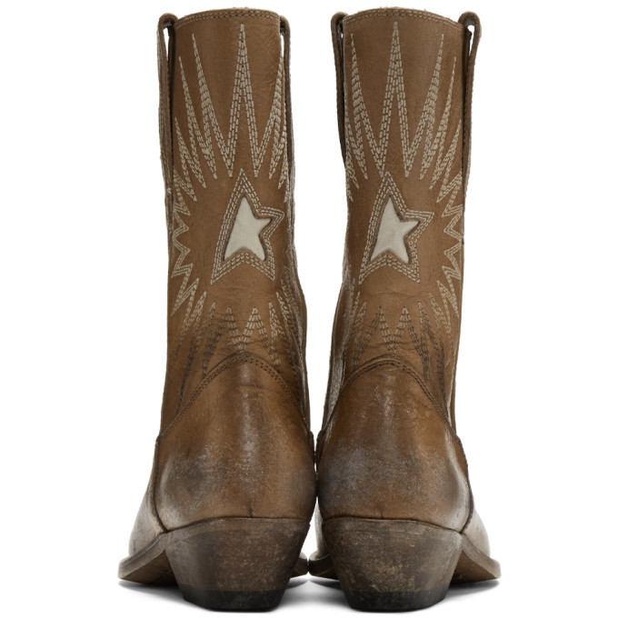 golden goose low wish star boots