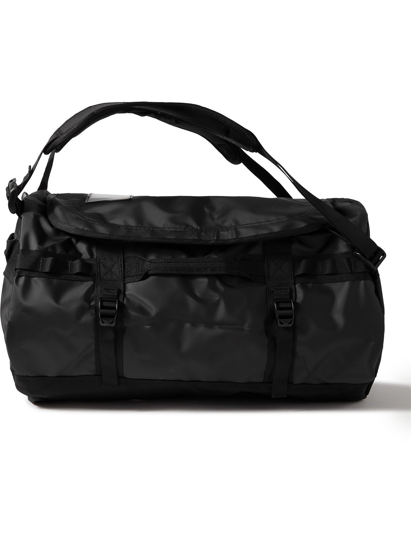 The North Face Base Camp Small Coated Canvas Duffle Bag Black The North Face