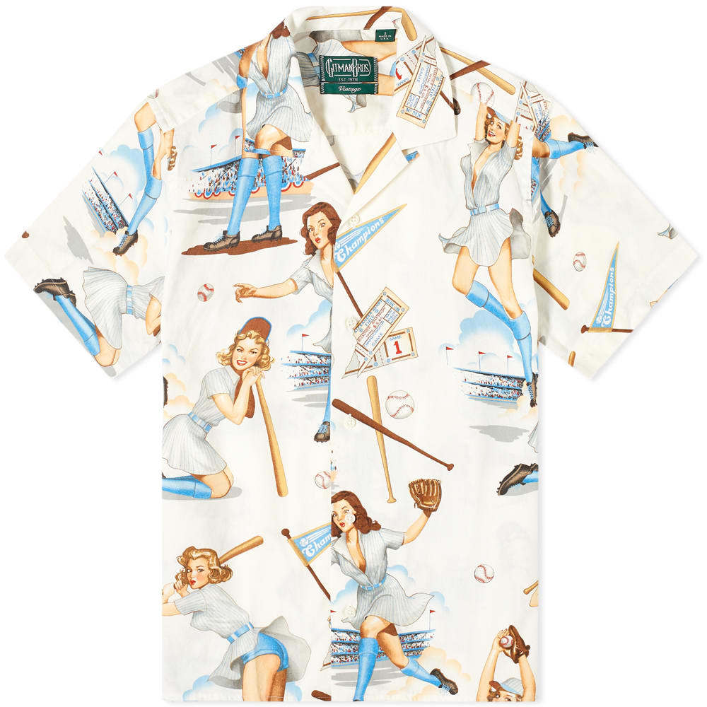 Gitman Vintage Camp Collar Swingers 