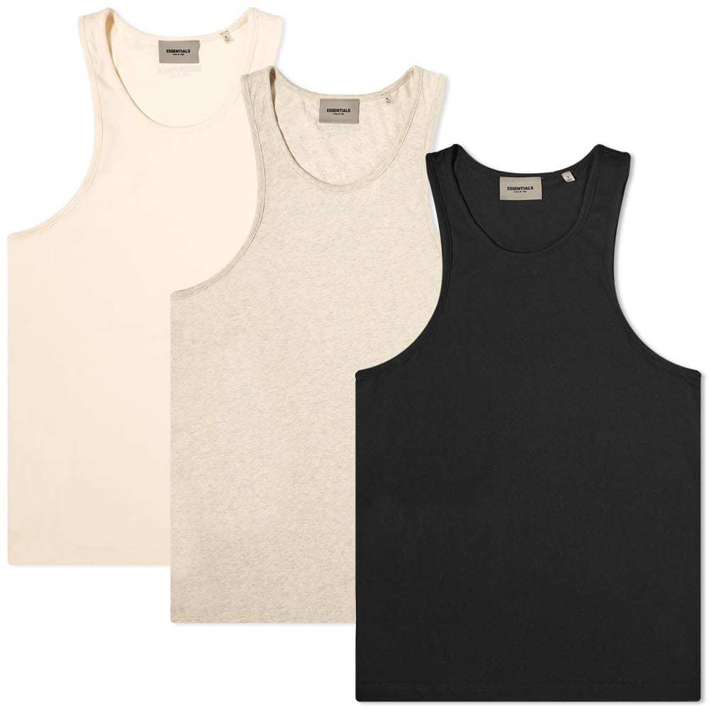 Photo: Fear of God ESSENTIALS Summer Vest - 3 Pack