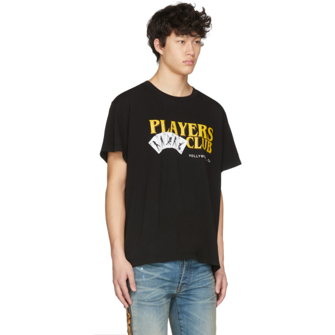 Amiri Black Players Club T-Shirt Amiri