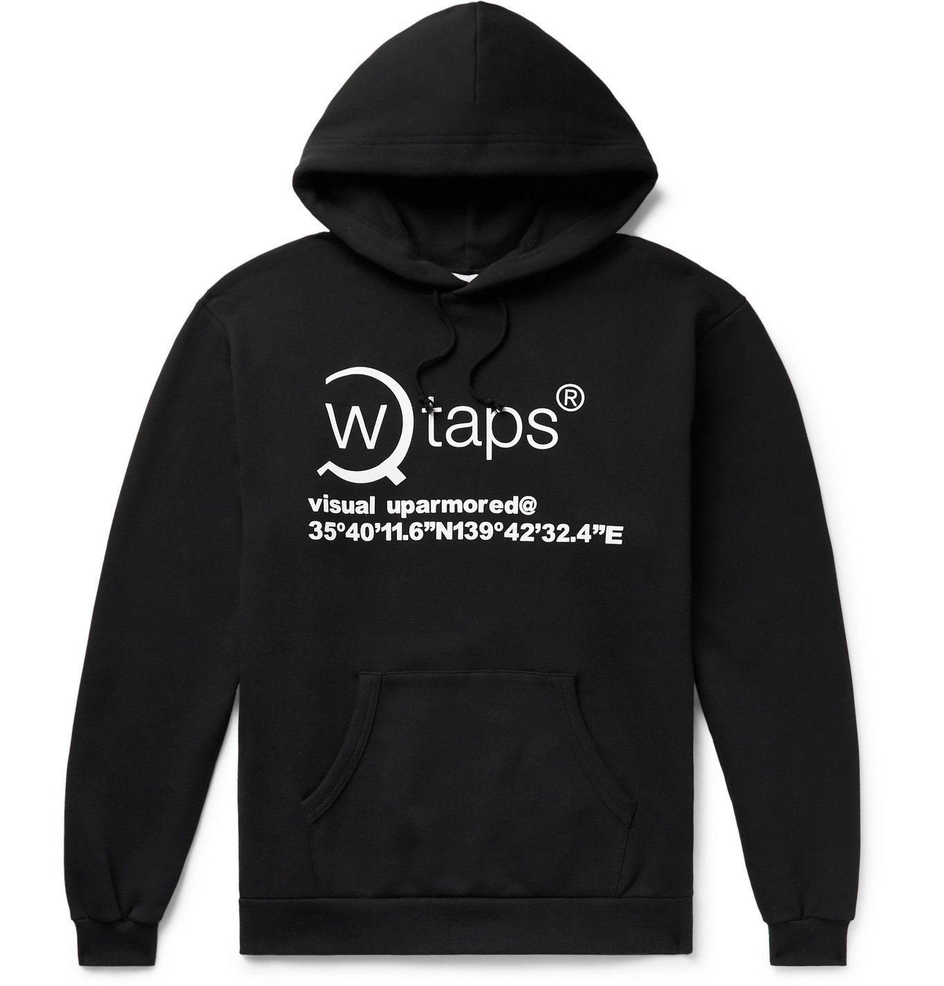 WTAPS VISUAL UPARMORED HOODY XL NAVY-