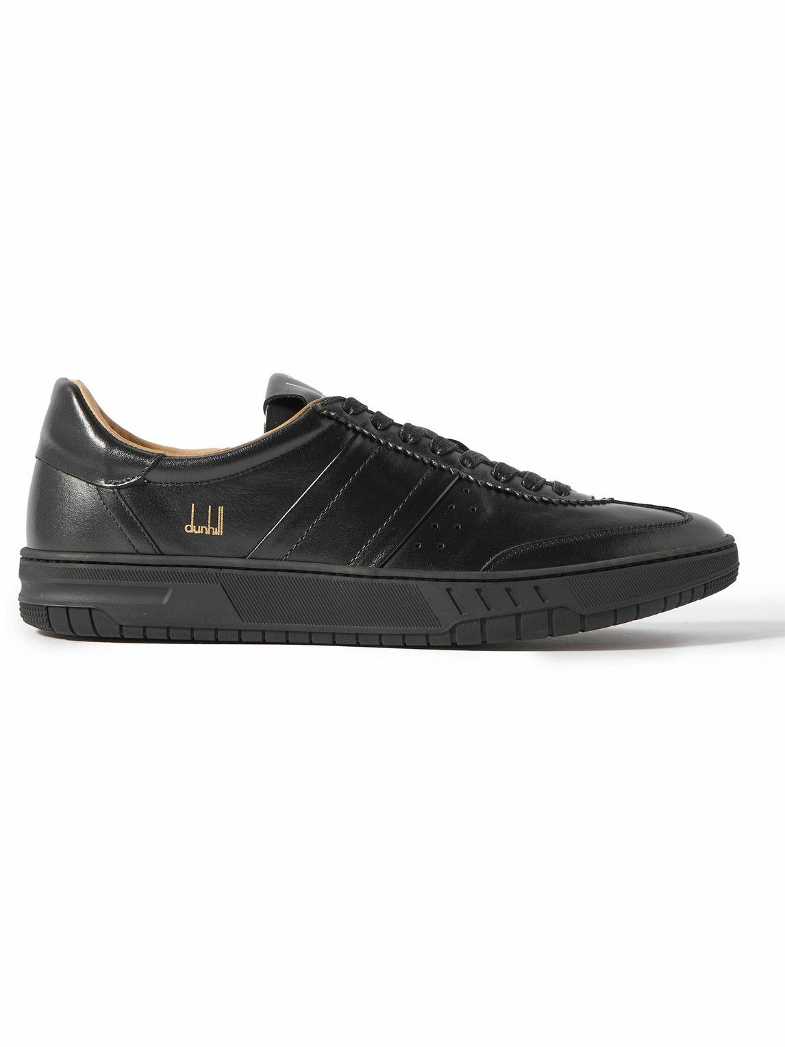 Dunhill Court Legacy Leather Sneakers Black Dunhill