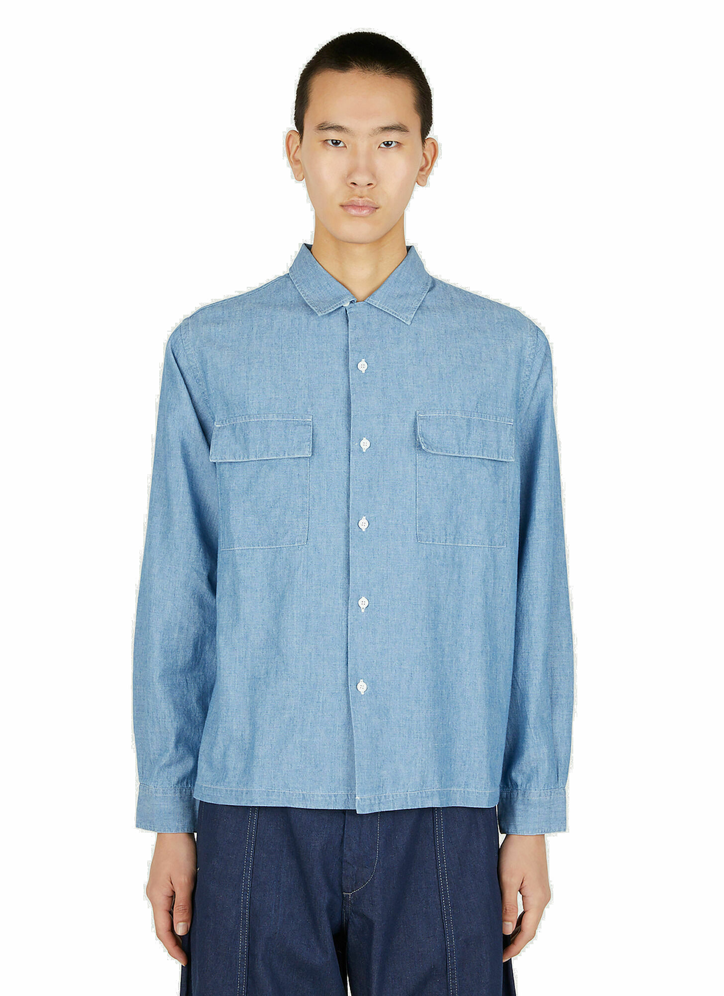 Photo: Chambray Shirt in Blue