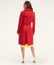 Brooks Brothers Women's Cotton Trench Coat | Red