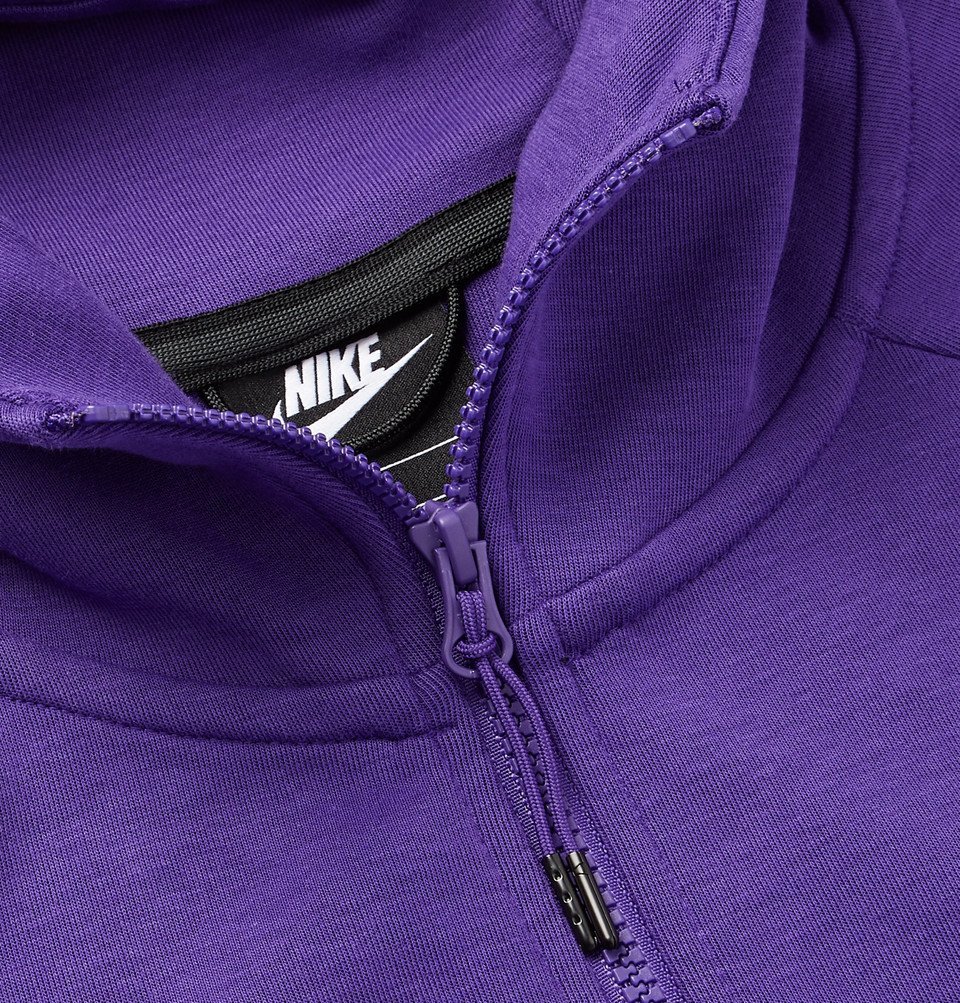 nike zip up hoodie purple