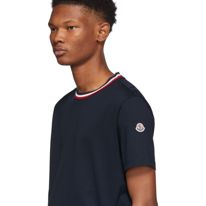 moncler collar t shirt