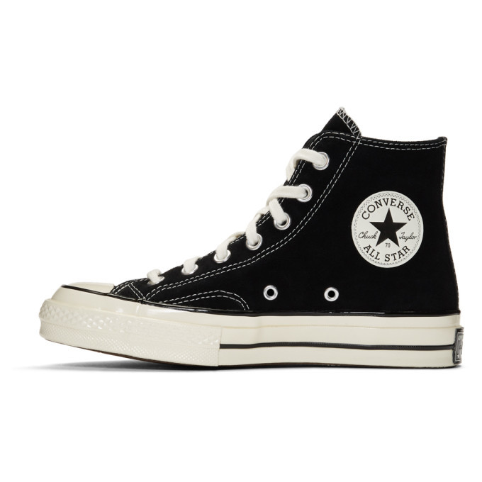 Converse Black Suede Chuck 70 High Sneakers Converse