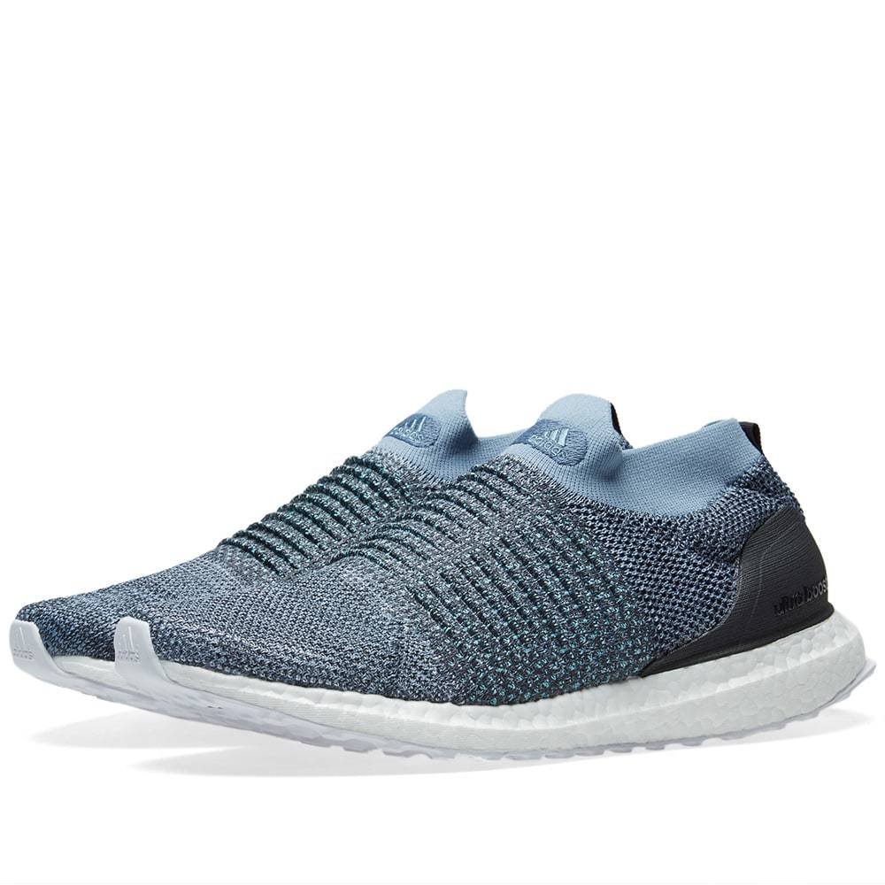 adidas ultra boost laceless parley