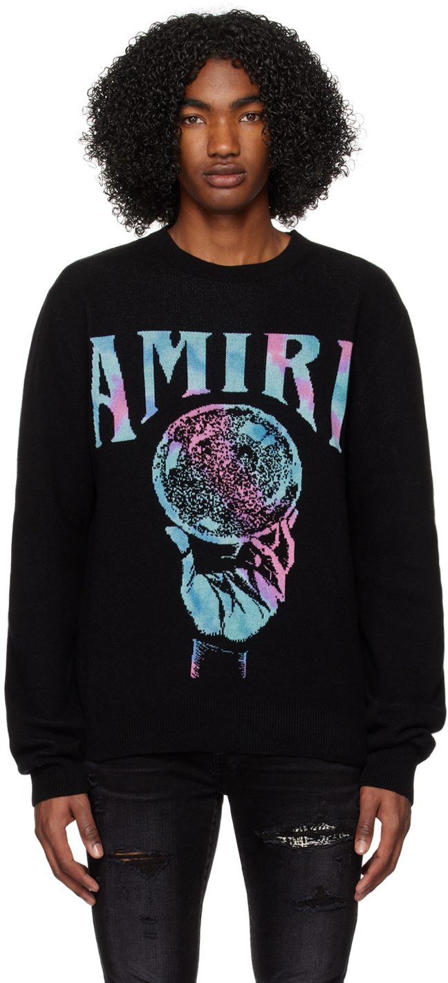 AMIRI Black Crystal Ball Sweater Amiri