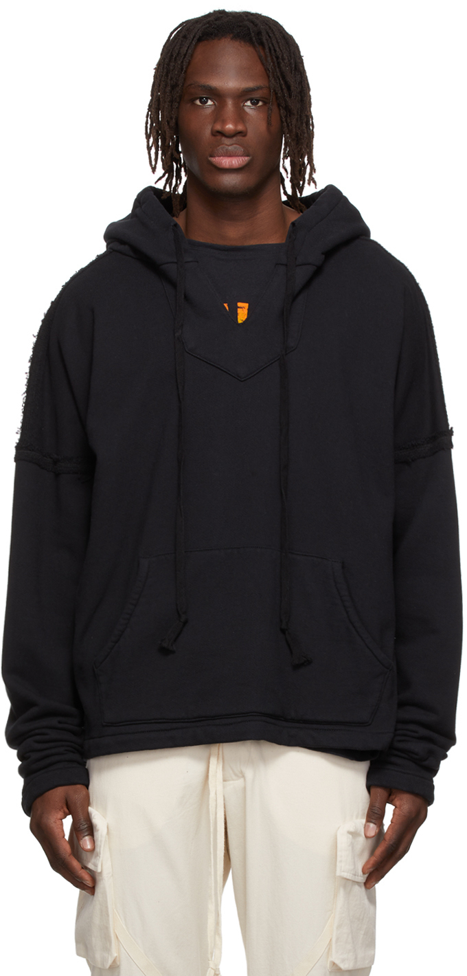 Greg Lauren Black Baja Hoodie Greg Lauren