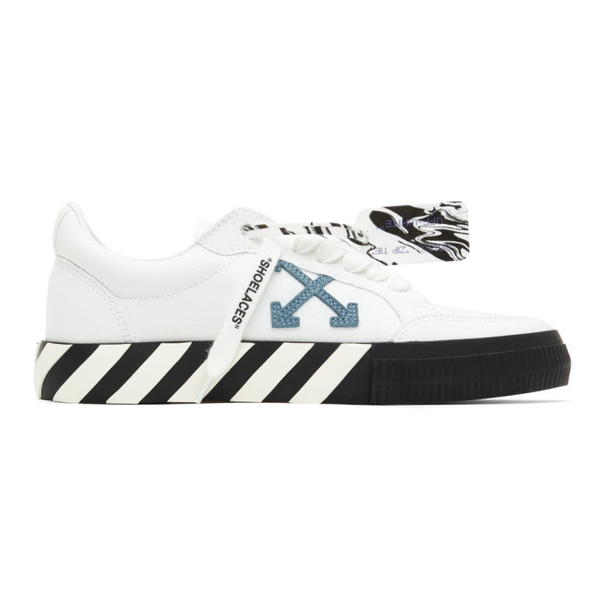 Off-White White Low Vulcanized Sneakers Off-White