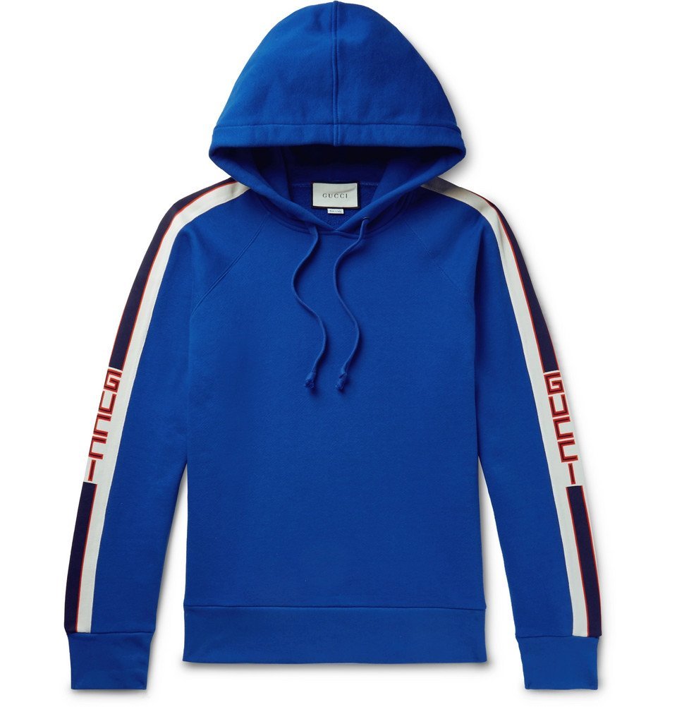 gucci blue hoodie