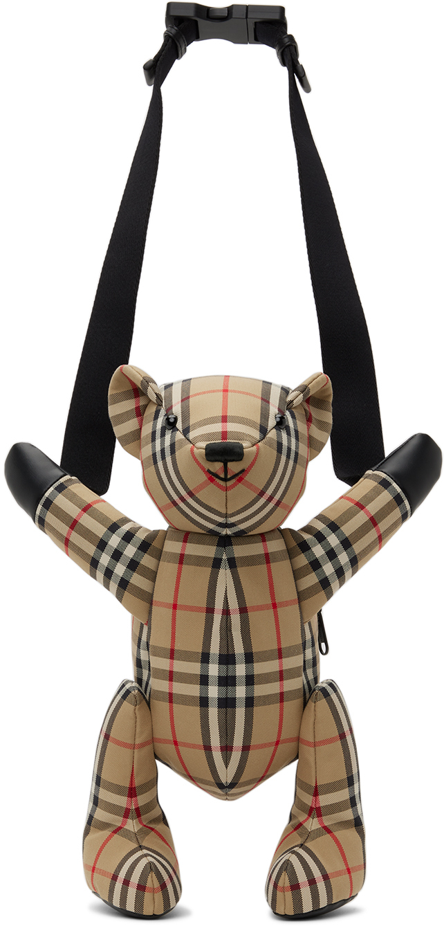 Burberry Kids Beige Thomas Bear Belt Bag Burberry