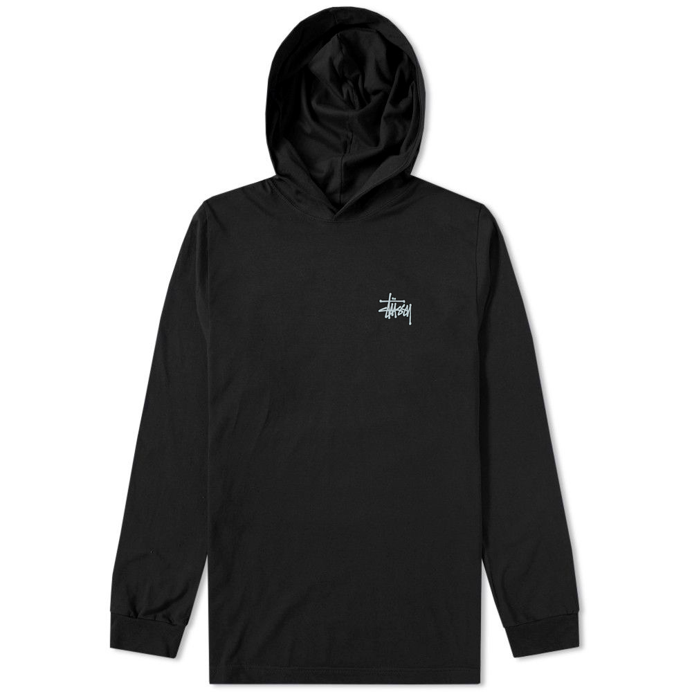 stussy basic long sleeve tee