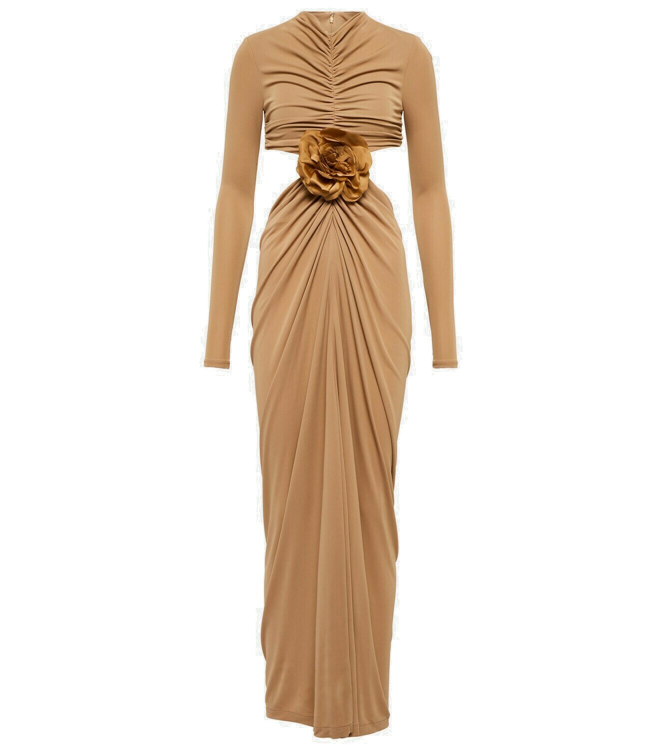 Saint Laurent - Draped maxi dress Saint Laurent