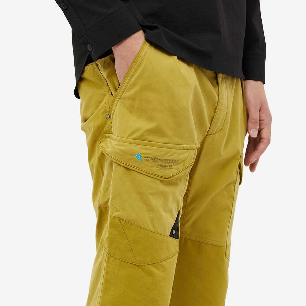 Klättermusen Men's Grimner Pant In Meadow Green Klättermusen