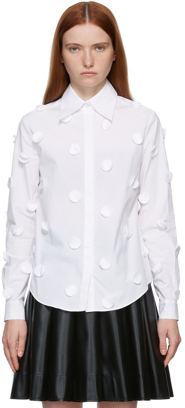 Shushu/Tong White Dots Shirt Shushu/Tong