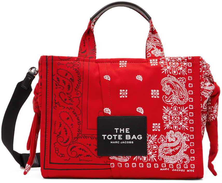 Marc Jacobs Red The Bandana Small Tote Marc Jacobs 4571