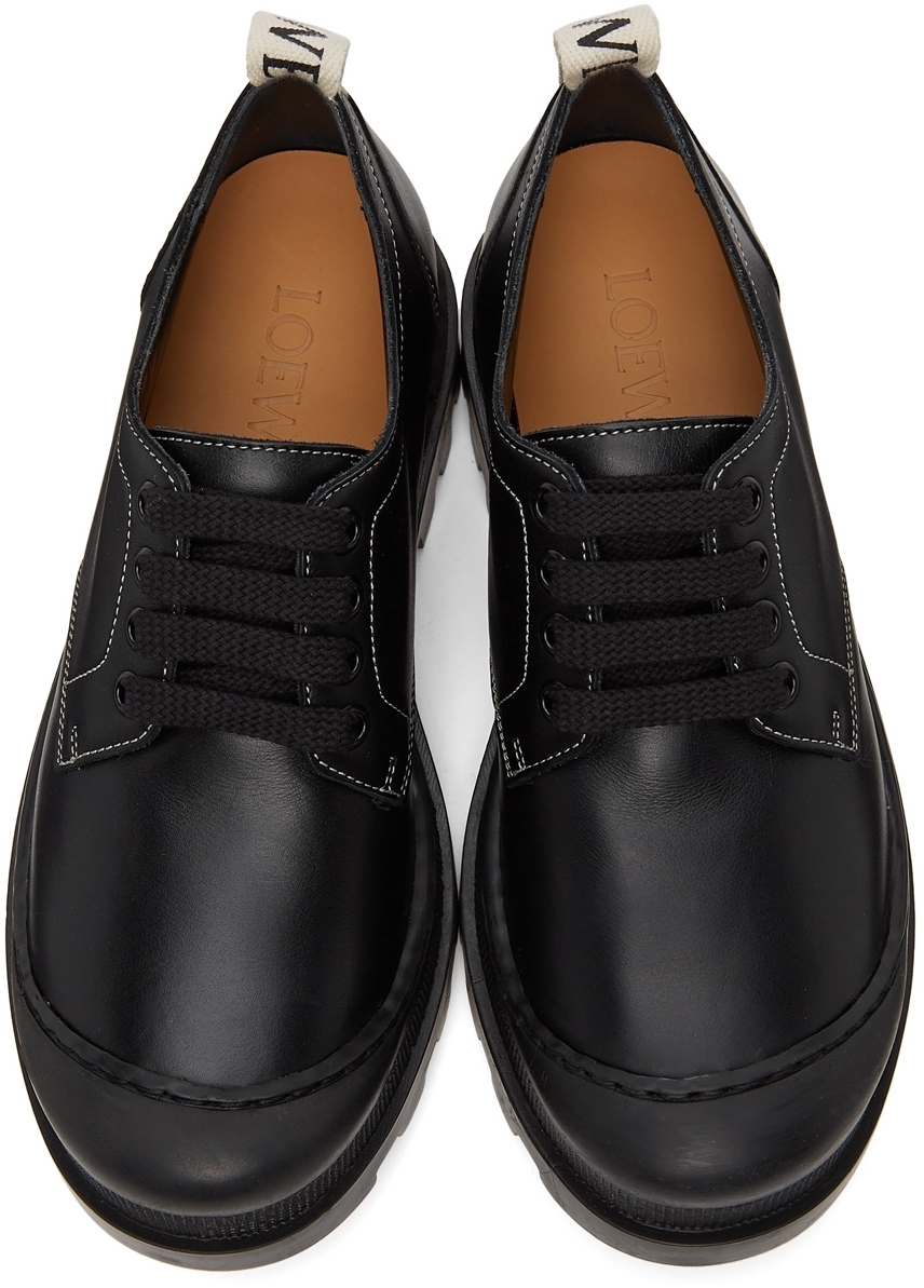 Loewe Black Lace-Up Derbys Loewe