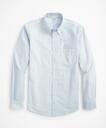 Brooks Brothers Men's Regent Regular-Fit Light-Blue Fun Sport Shirt | Light Blue