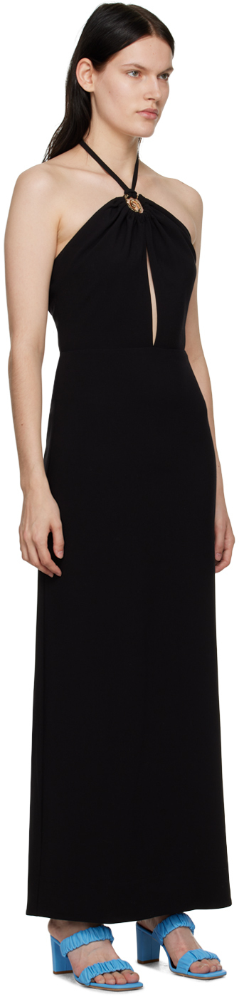 Staud Black Abigail Midi Dress Staud