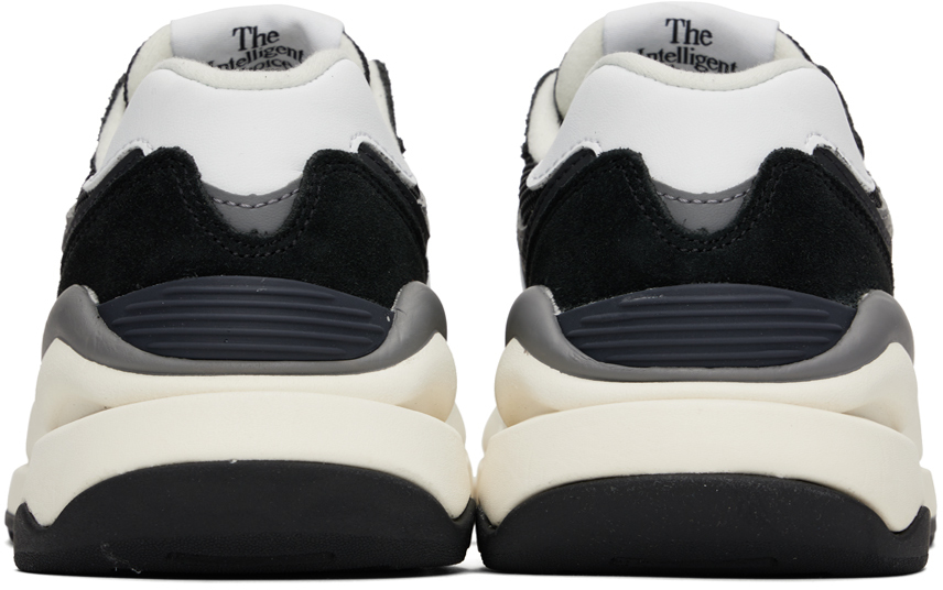 New Balance Black & White 57/40 Sneakers