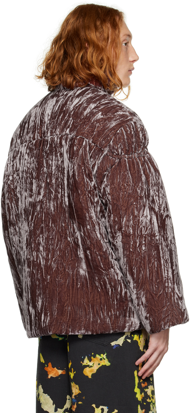 Collina Strada Brown Star Jacket Collina Strada