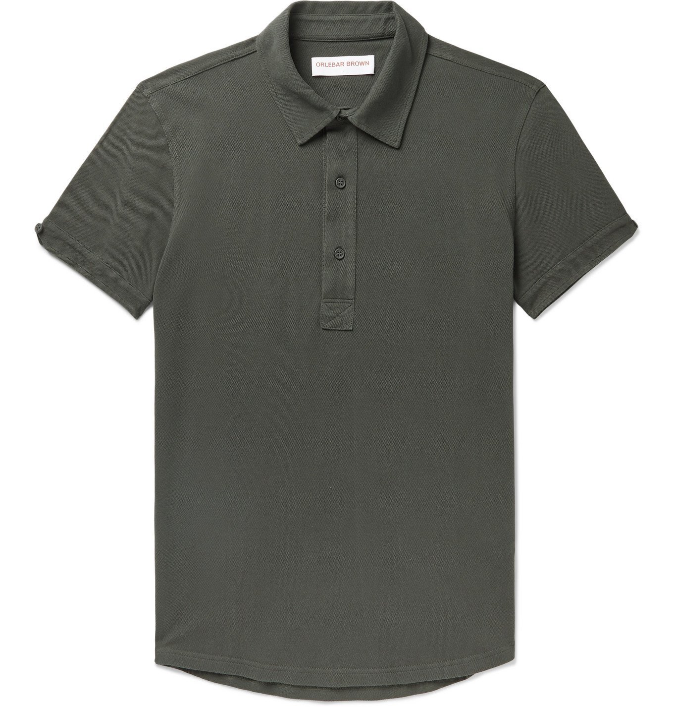 Orlebar Brown - Sebastian Cotton-Piqué Polo Shirt - Green Orlebar Brown