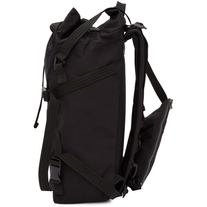 The Viridi-anne Black Multiple Strap Backpack The Viridi-anne