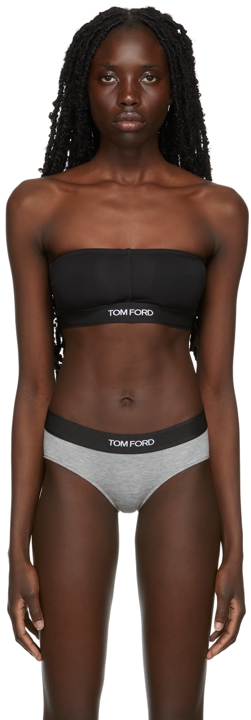 TOM FORD Black Logo Bandeau TOM FORD