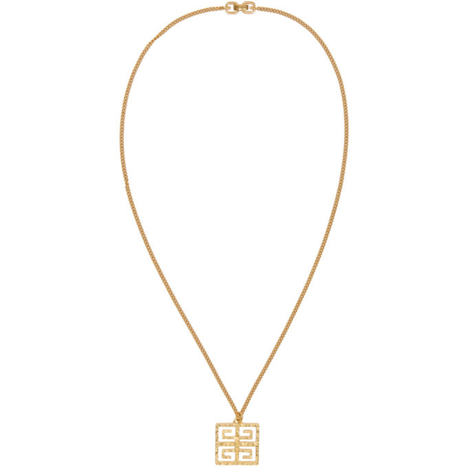 Givenchy Gold 4G Pendant Necklace Givenchy