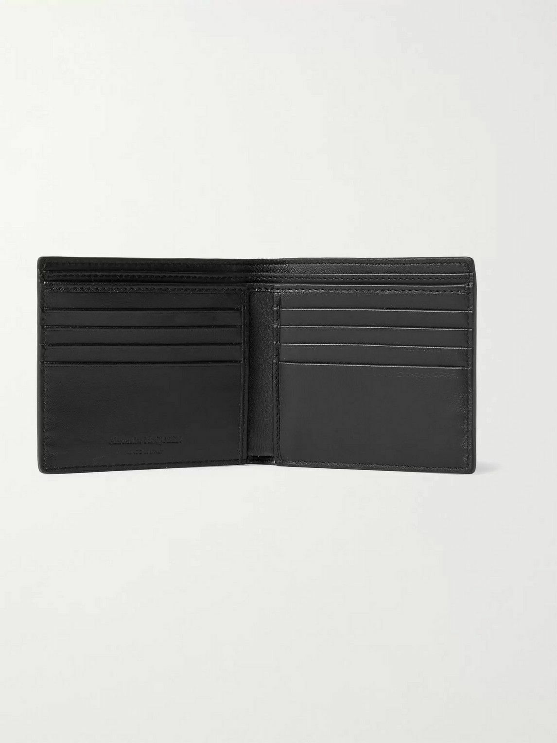 Alexander McQueen - Printed Leather Billfold Wallet Alexander McQueen