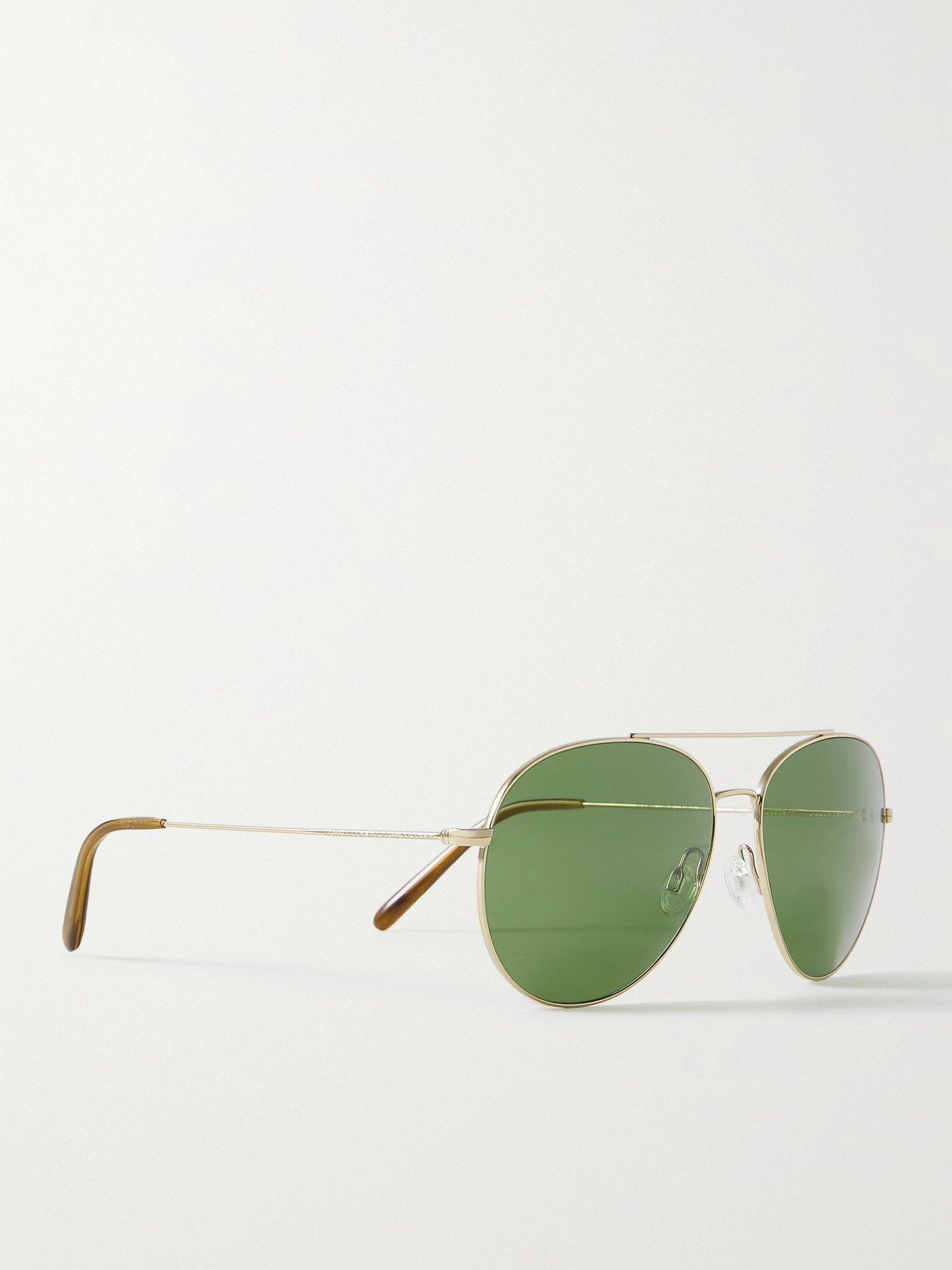 OLIVER PEOPLES - Airdale Aviator-Style Gold-Tone and Tortoiseshell Acetate  - Gold Oliver Peoples