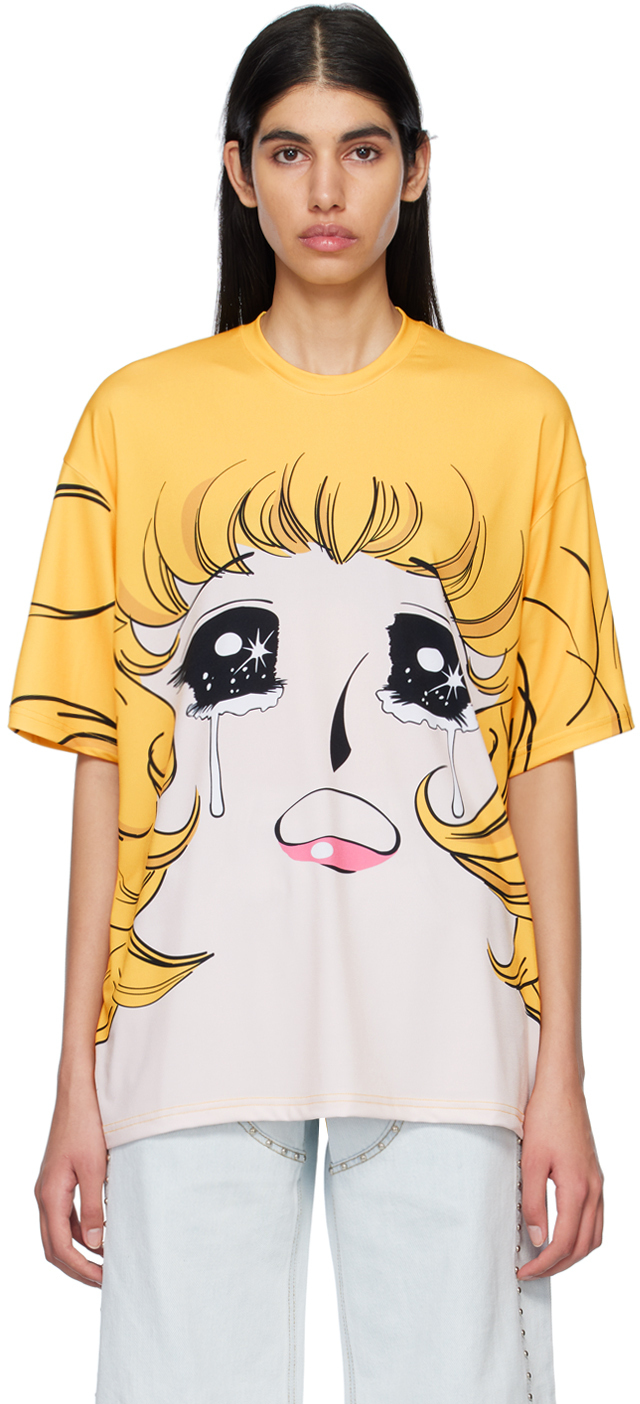 Photo: Pushbutton Yellow Crying Girl T-Shirt