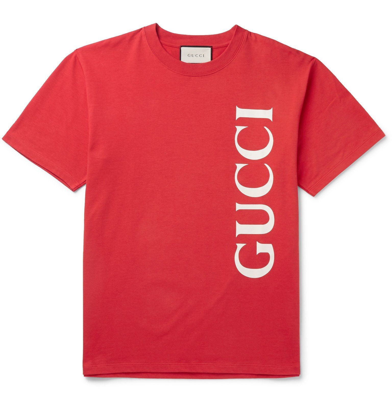 red gucci t shirt