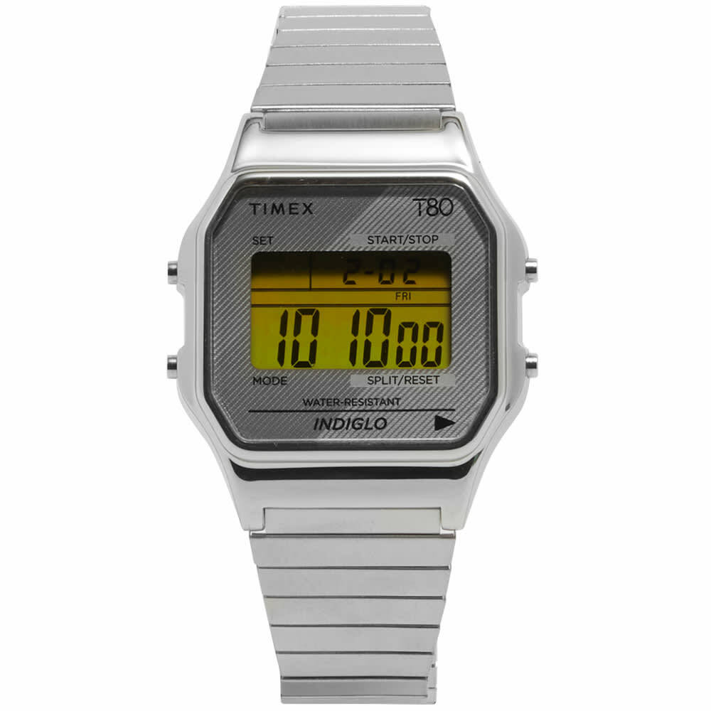 Timex T80 Expansion Band Digital Watch Timex
